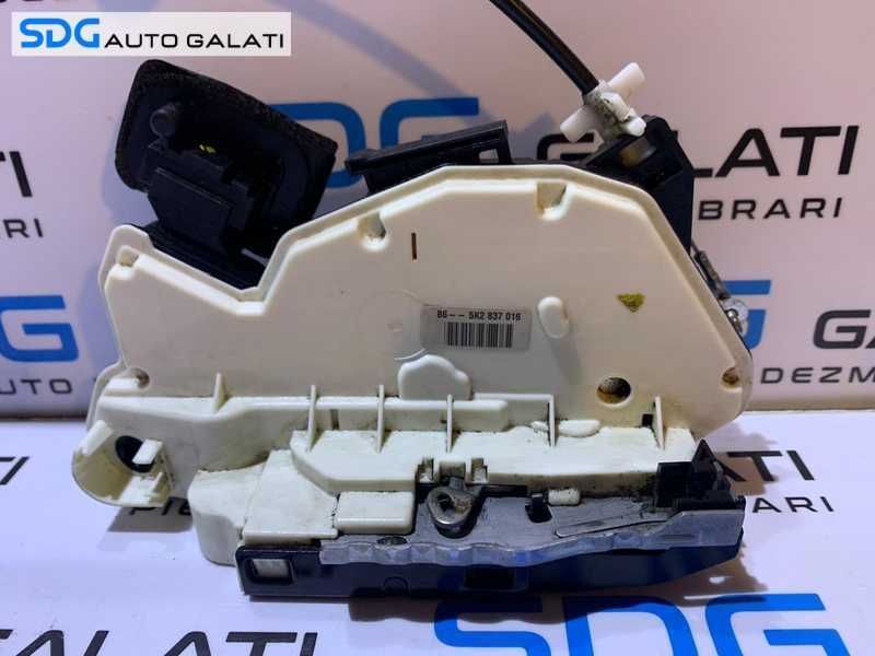 Broasca Incuietoare Usa Portiera Dreapta Fata cu 7 Pini Skoda Yeti 2010 - 2013 Cod 5K2837016 [V0474]