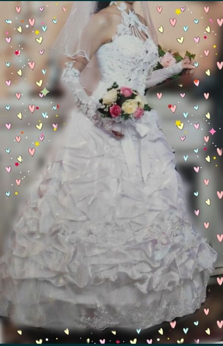Свадебное платье!