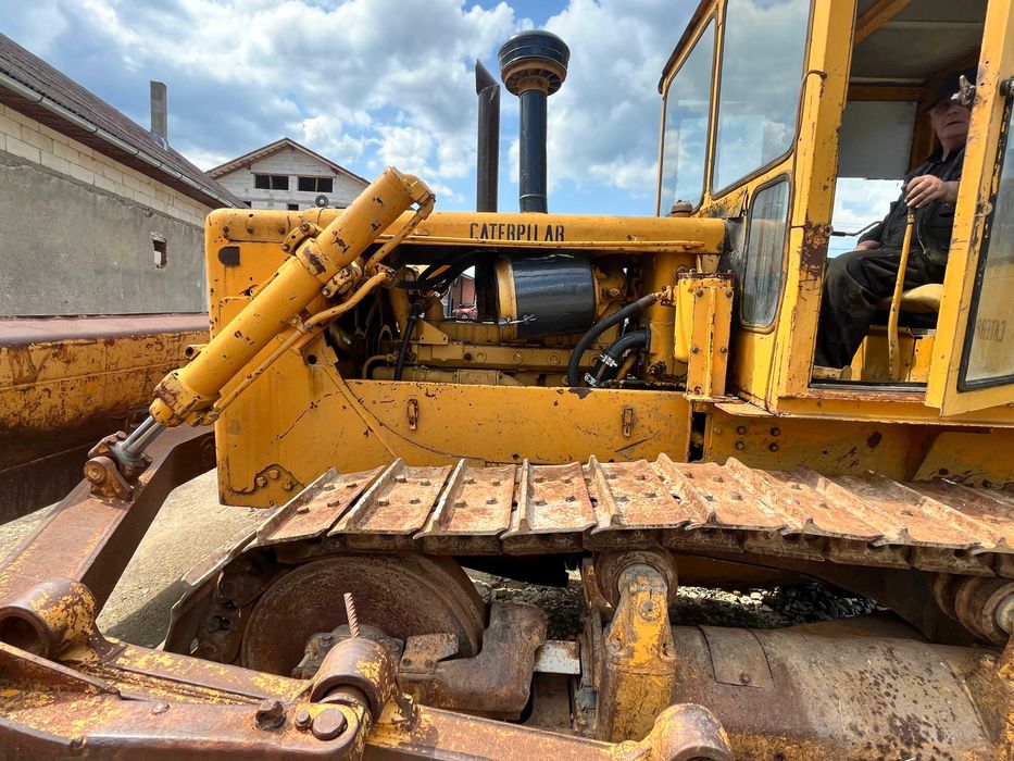 Buldozer Caterpillar D6D 165 cai, latime lama de 380 cm