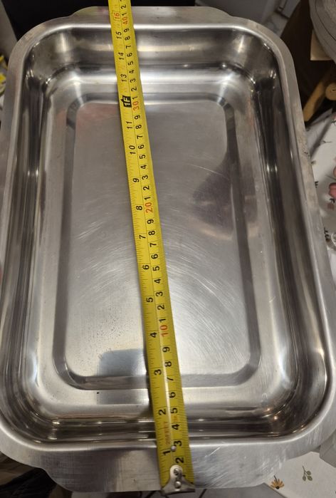 Vand tavă  gătit inox