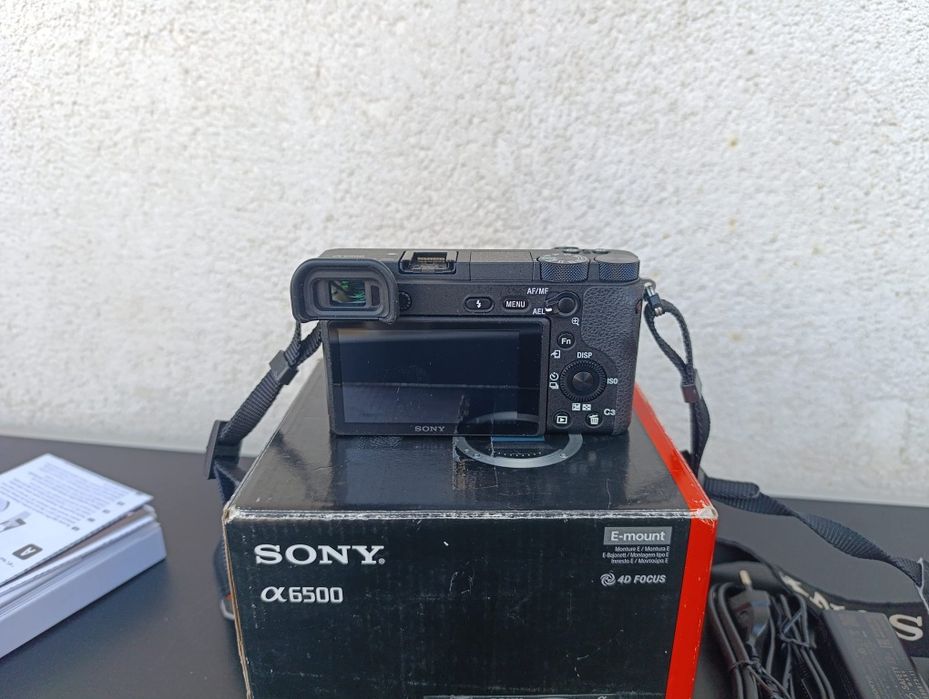aparat foto video sony a6500 mirrorless