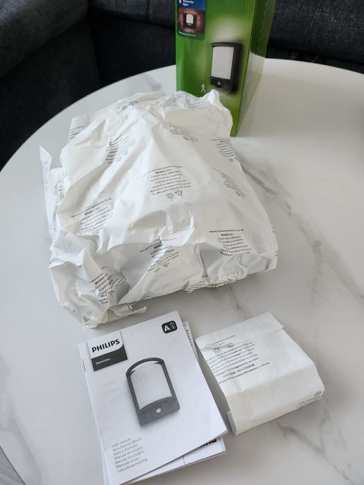 Lampa cu senzor de mișcare/Philips Outdoor Wall LED