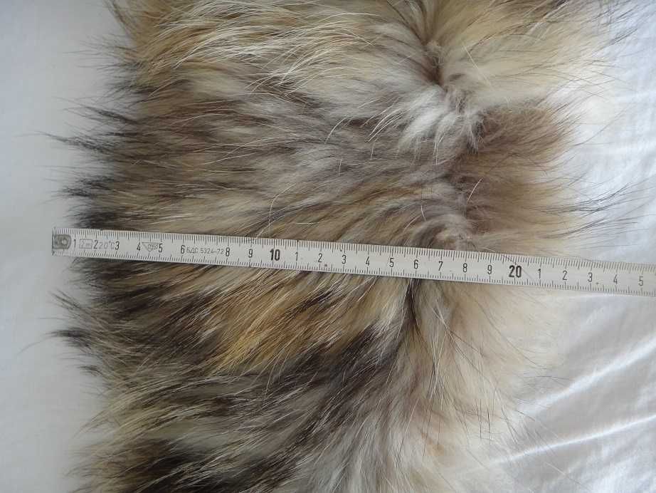 Нова италианска широка яка от лисица естествен косъм