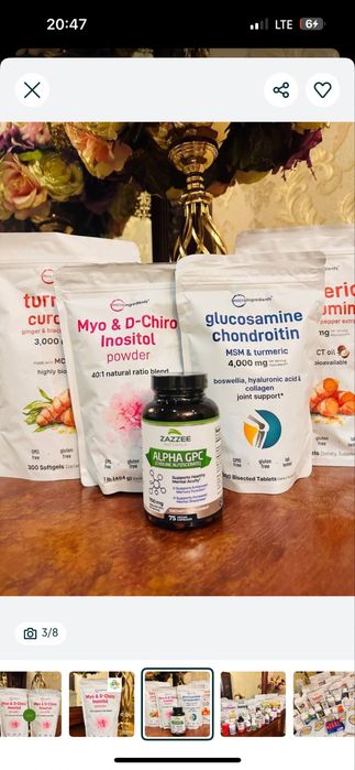 Myo d chiro Inositol,инозитол,powder 454gr,7 oy yetadi,natijali sifati