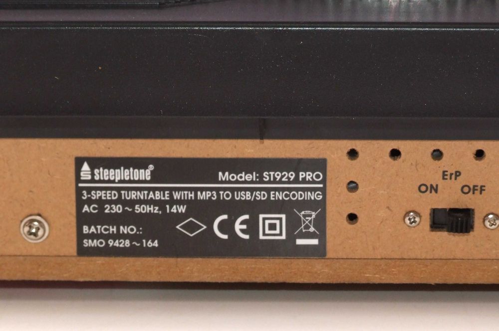 Pickup STEEPLETONE: Digitalizeaza LP, casete, benzi, CDuri in MP3, NOU