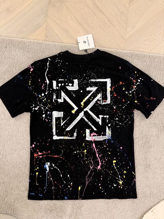 Tricou Off-White negru L