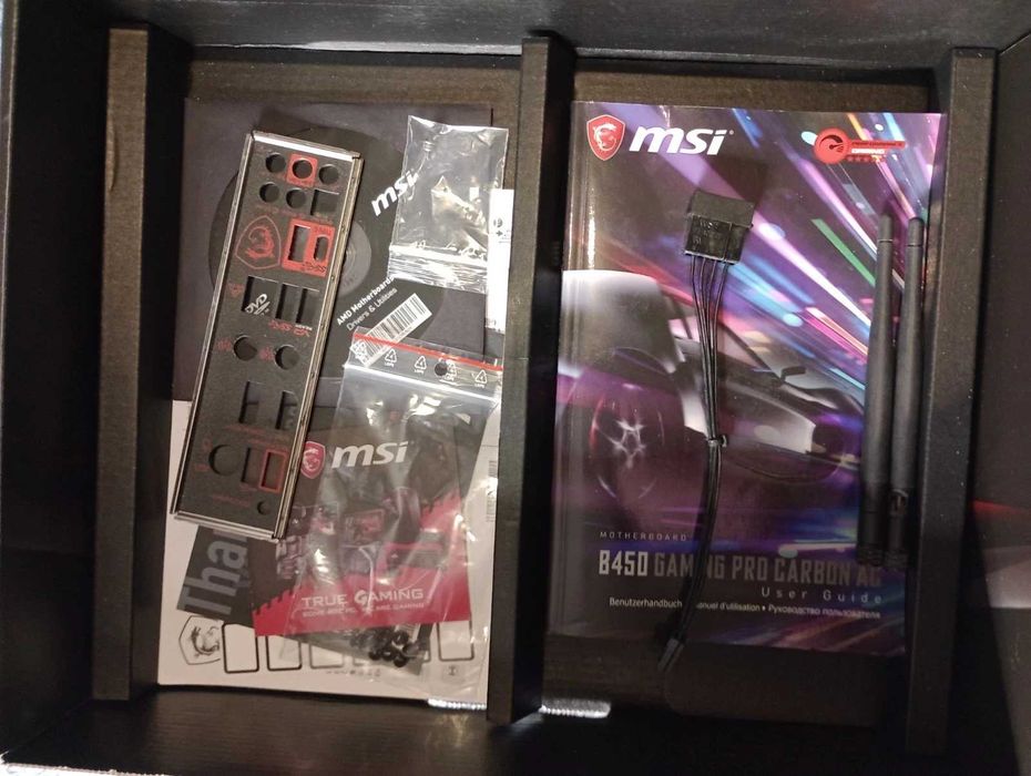 MSI B450 GAMING PRO CARBON WIFI +  Ryzen 5 5600G, шестядрен 3.9/4.4GHz