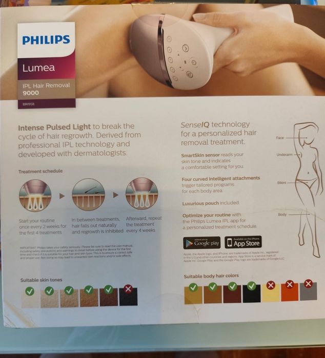 Фотоепилатор Philips Lumea