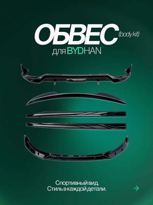 Обвес (Бодикит) для BYD Han
