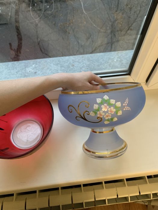 2 посуды фруктовница