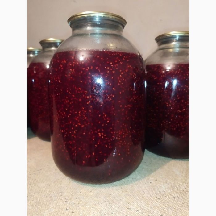 Малиновое варенье, 3л