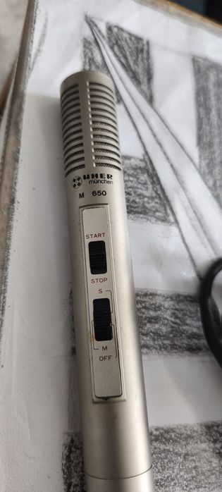 Microfon condensator Uher m650