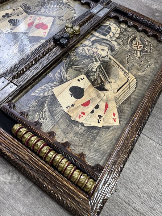 Нарды ручной работы