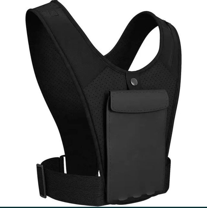 Нагрудная сумка для бега и спорта женская мужская удобная