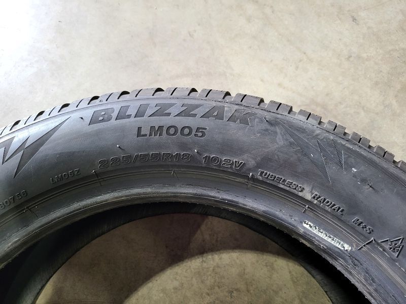 225/55/18 BRIDGESTONE 4бр