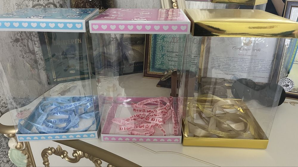 Подарочные коробки,новый