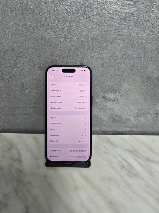 iPhone 15 128GB Black Baterie %  Bmg Amanet  100940