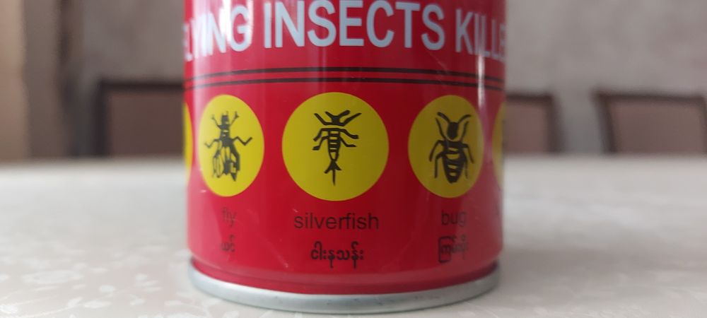 Спрей для уничтожение насекомых