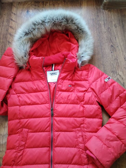 Tommy Hilfiger Essential Hooded Down Jacket - дамско   пухено яке р-р