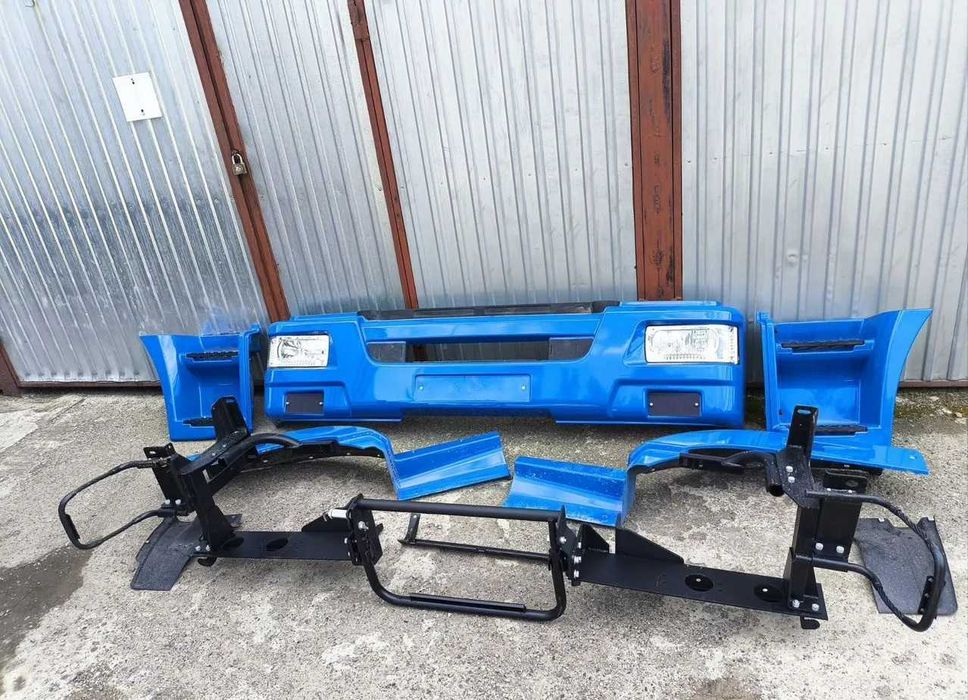 Обвес КамАЗ 65115 Рестайлинг, Синий, Тюнинг КамАЗ Рестайлинг