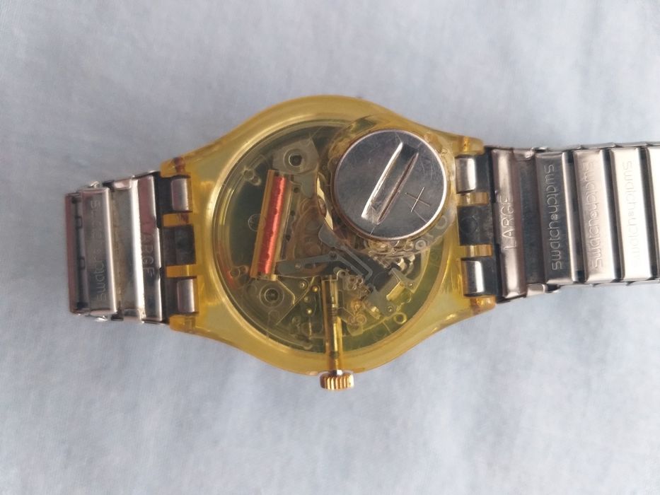 Set ceas Swatch si pix Parker