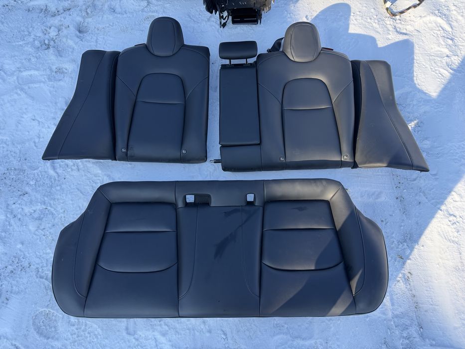 Interior piele / Tapiterie piele Tesla Model 3