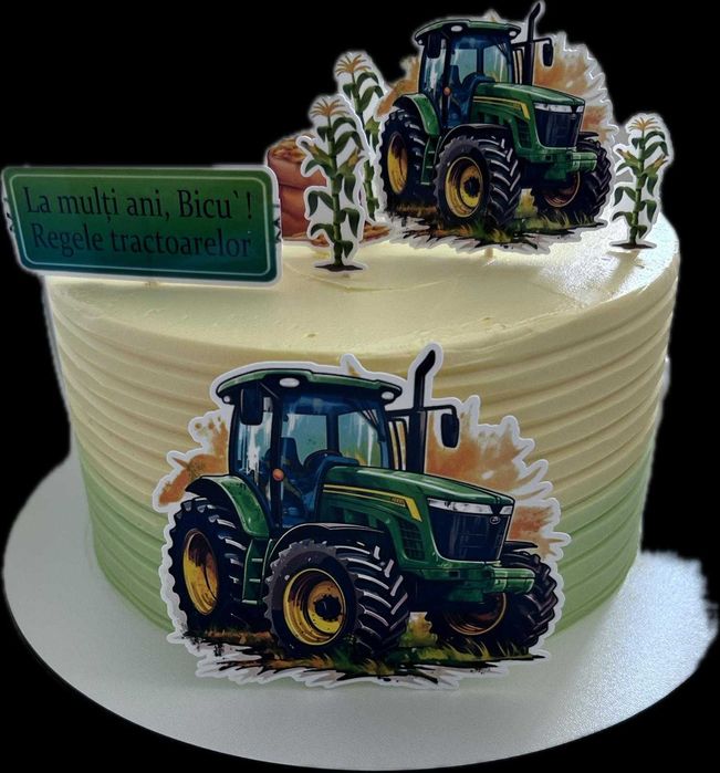 Realizez decoratiuni toppere din carton pentru prăjituri și torturi