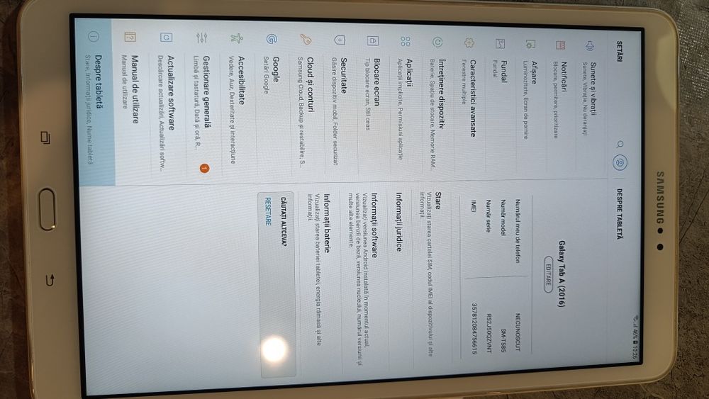 tableta samsung tab A6