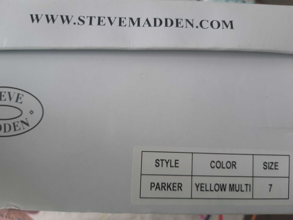 Сандали STEVE MADDEN №37/38 от естествена кожа