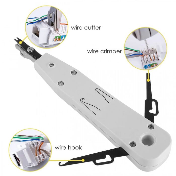 # Набор инструментов для сетевых работ, сетевой тестер, обжим RJ45