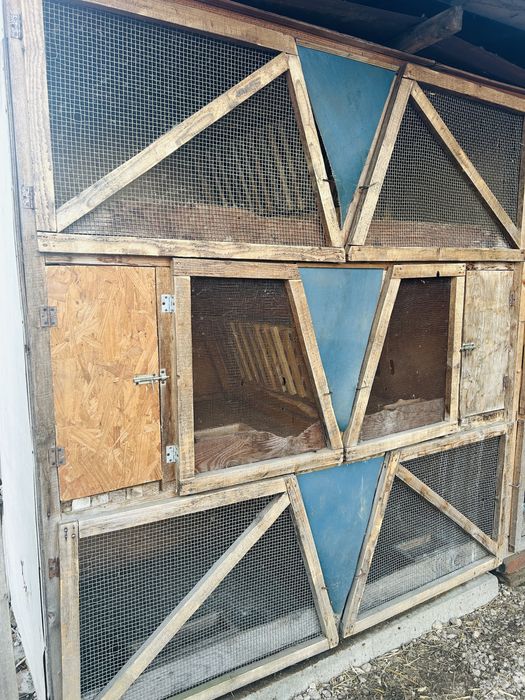 Vând cușcă/coteț pentru iepuri