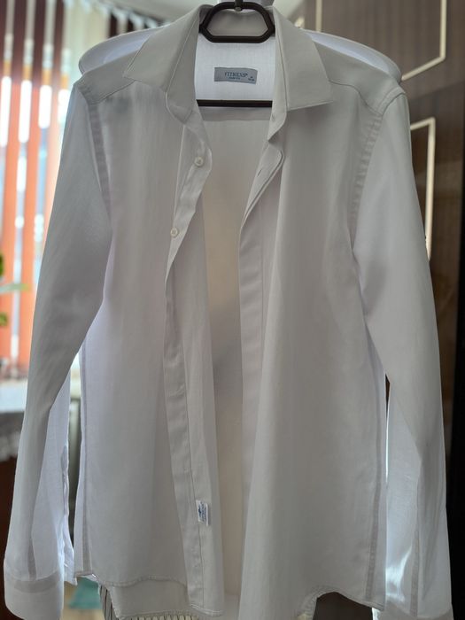 Мъжка официална риза Montre Slim Fit + чифт ръкавели