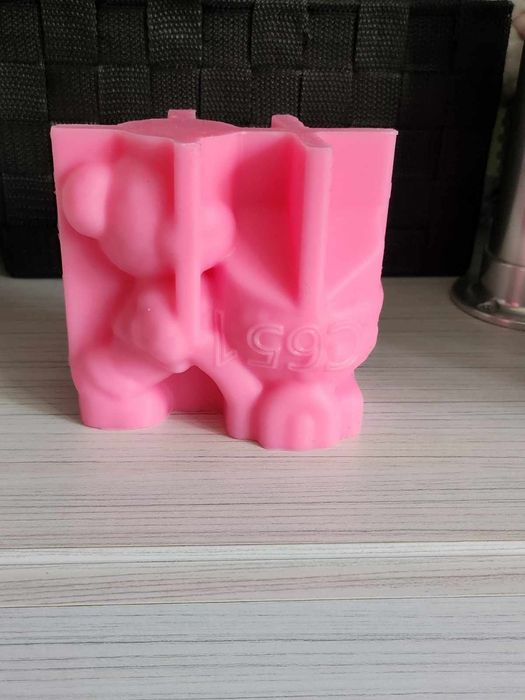 Силиконови молдове, форма, калъп за восък, гипс, сапун