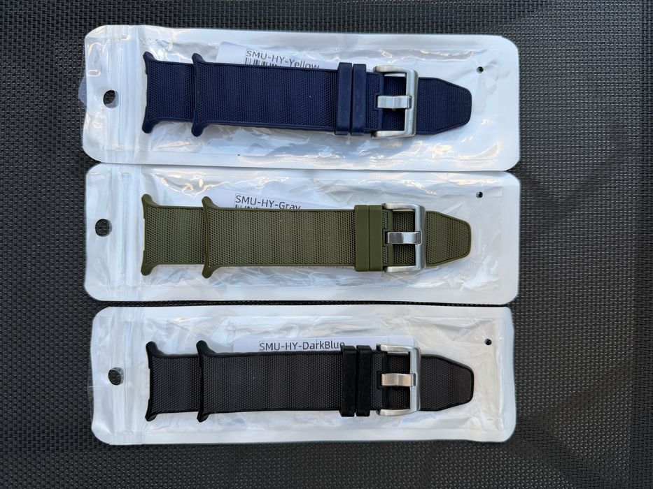 Силиконово - текстилни каишки за Samsung Galaxy Watch Ultra