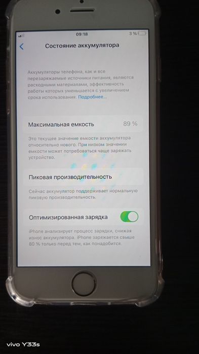 Продам телефон айфон 6s