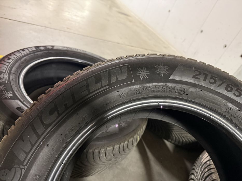 Зимни гуми Michelin Alpin 5 215/65 R17 99H, 4 броя, Skoda Kodiaq