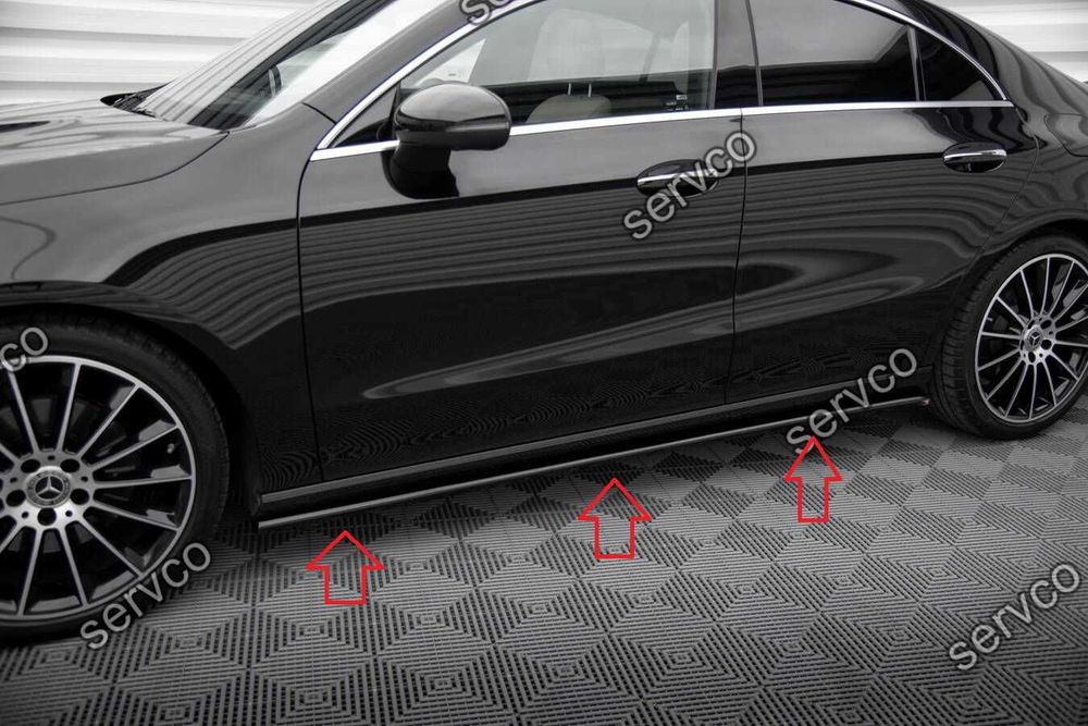 Pachet Body kit tuning Mercedes CLA C118 Coupe 2019- v1 Maxton Design