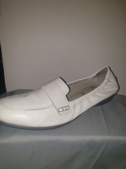 Mocasini piele moale naturală