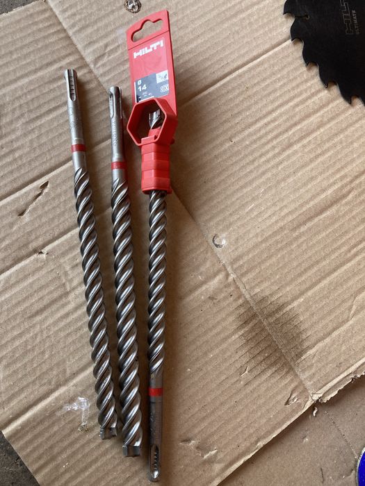 Burghiu Hilti TE-CX 14/27 cu 4 cutite noi