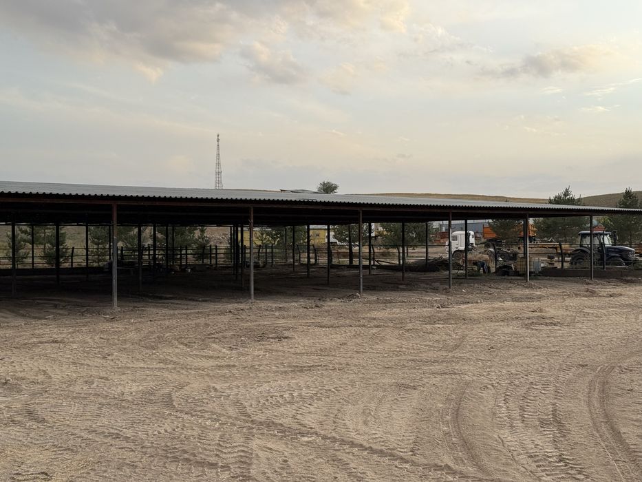 Навес профлист ферма