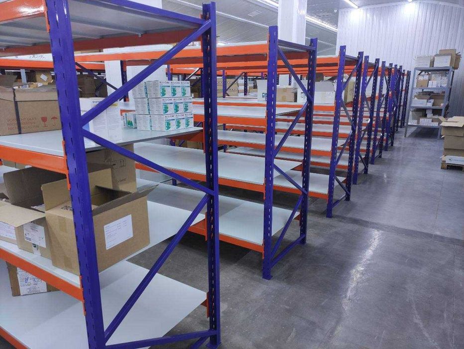 Oziq ovqat uchun polkalar va omborlar uchun temir polkalar va stellaj