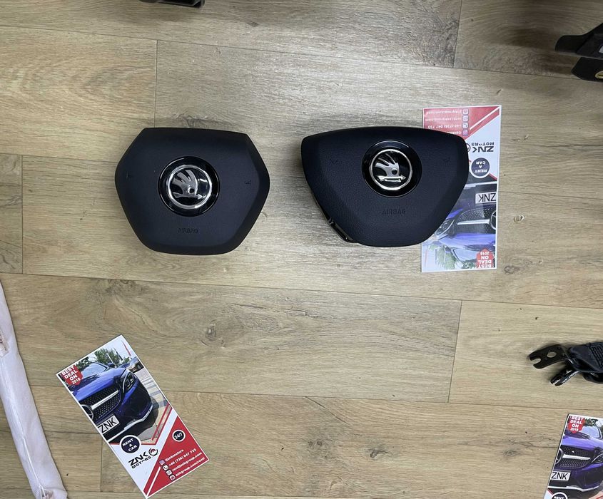 Skoda Scala // Kamiq - kit airbag - plansa de bord - set centuri