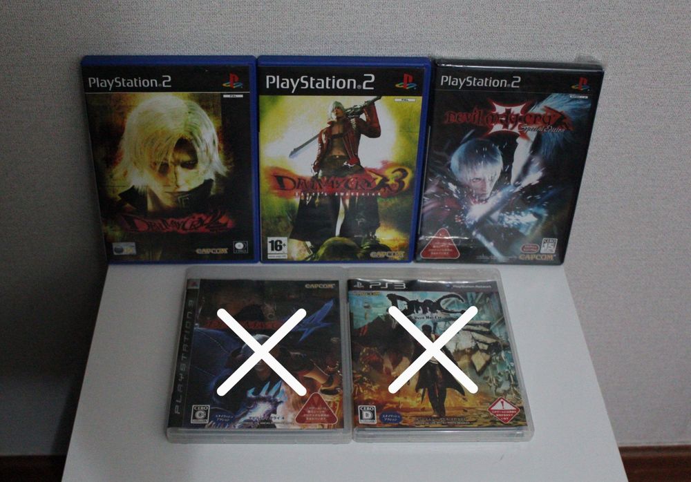 Игры Devil May Cry для PS2
