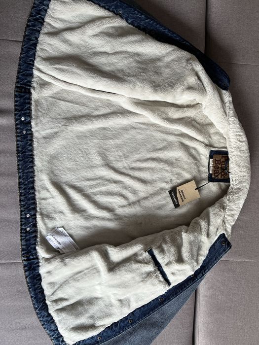 Geaca de blugi imblanita Pull&Bear