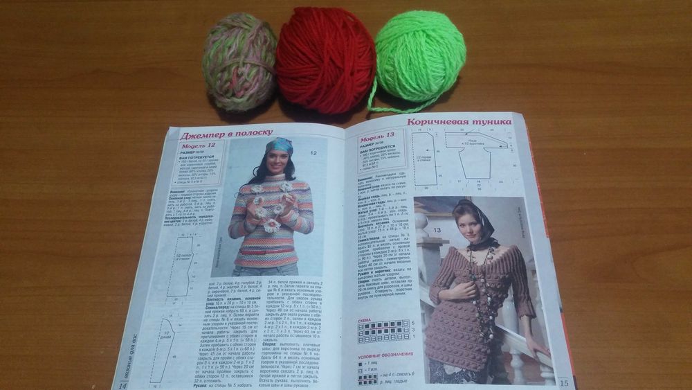 Пряжа для вязания (коробочка ]