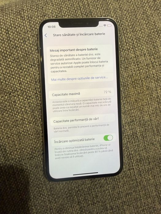 Iphone X 64 GB in cutie