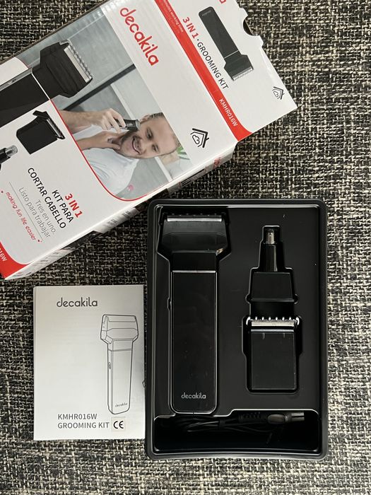 Тример (комплект) 3 в 1 за брада, коса и нос DECAKILA