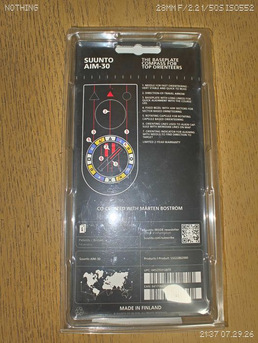 Suunto AIM-30 – Busolă