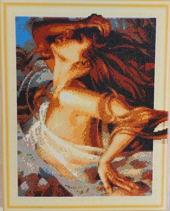 Картины из алмазной мозайки. 50×40