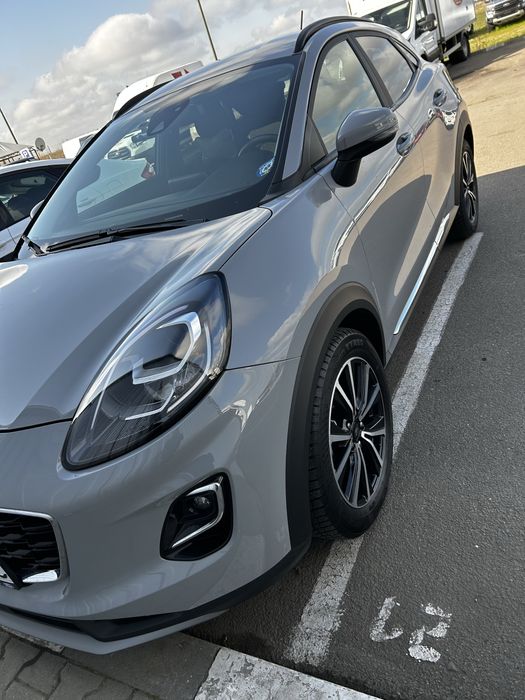 “Ford Puma 2021 Titanium mHEV | 73.000 km | GARANȚIE extinsă FORD 2028/ 100000 | Pachet iarnă | 2 seturi cauciucuri | Revizii Ford”